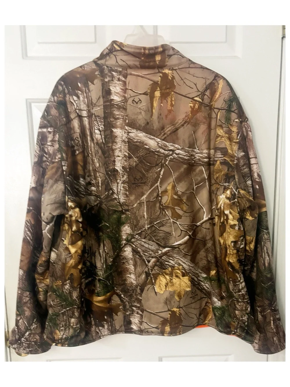Red Head Men's Camo Fleece Heavy Duty Jacket Reversible for Outdoor Sports 3XL